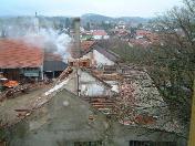 Die verschiedenen Materialien werden getrennt entsorgt