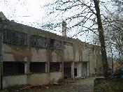 Rueckansicht des Abbruchgebaeudes