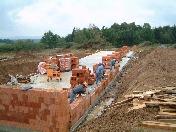 Der Keller wird begonnen