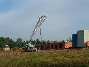 Halbfertigteildecke vor dem Betonieren