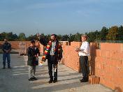 Grundsteinlegung und Gebaeudeweihe